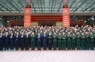 Party chief meets with retired military generals ahead of Lunar New Year Festival